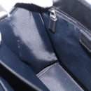 Christian Dior Trotter Canvas Tote Bag Black Silver Auth ki7013M-17