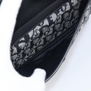 Christian Dior Trotter Canvas Tote Bag Black Silver Auth ki7013M-24