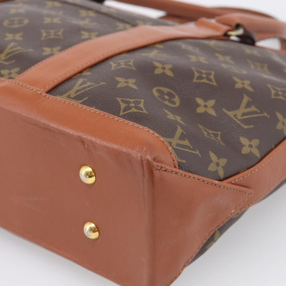 LOUIS VUITTON Monogram Sack Weekend PM Hand Bag M42425 LV Auth ki7017V