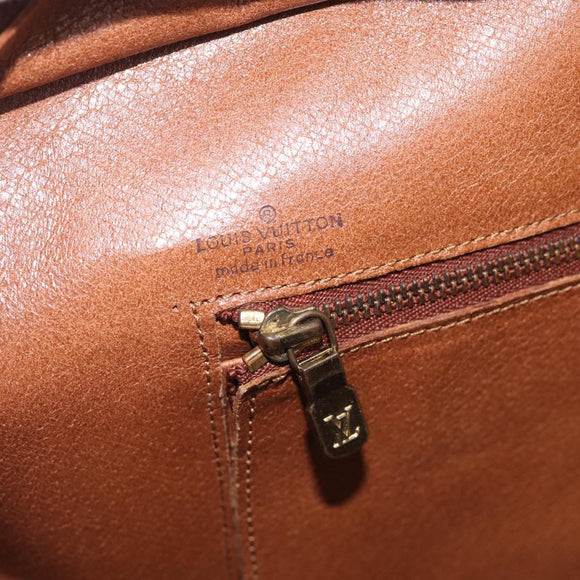 LOUIS VUITTON Monogram Sack Weekend PM Hand Bag M42425 LV Auth ki7017V