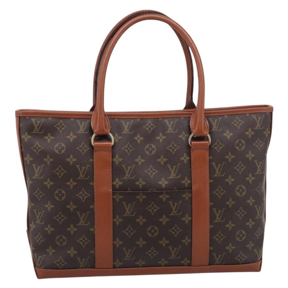 LOUIS VUITTON Monogram Sack Weekend PM Hand Bag M42425 LV Auth ki7017V