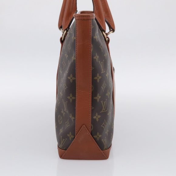 LOUIS VUITTON Monogram Sack Weekend PM Hand Bag M42425 LV Auth ki7017V
