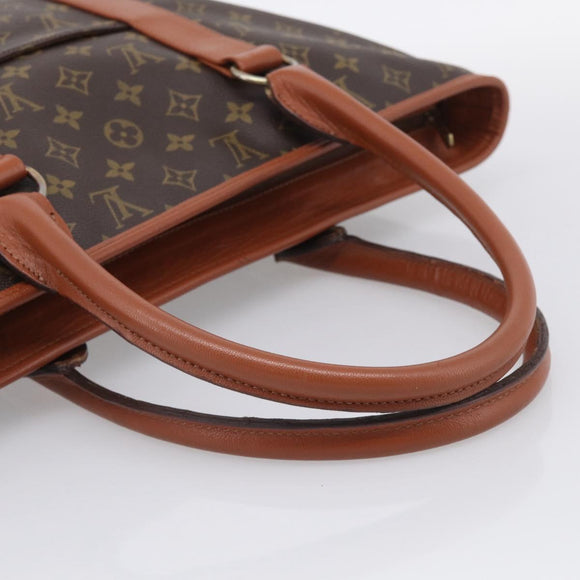 LOUIS VUITTON Monogram Sack Weekend PM Hand Bag M42425 LV Auth ki7017V