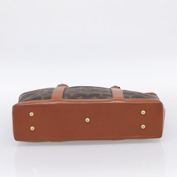 LOUIS VUITTON Monogram Sack Weekend PM Hand Bag M42425 LV Auth ki7017V