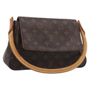 LOUIS VUITTON Monogram Mini Looping Shoulder Bag M51147 LV Auth ki7019M-1