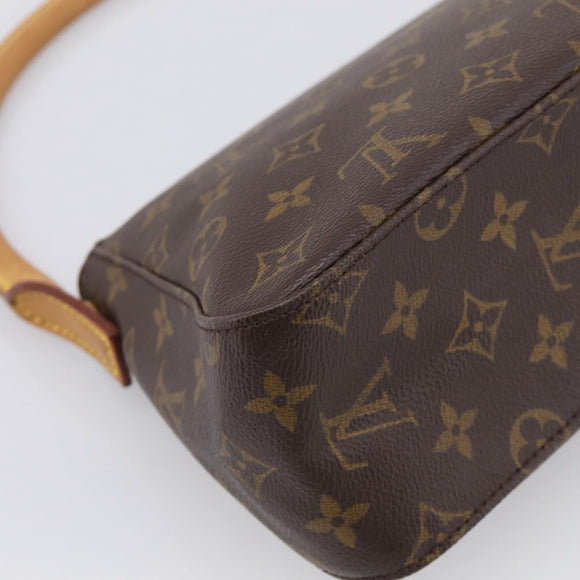 LOUIS VUITTON Monogram Mini Looping Shoulder Bag M51147 LV Auth ki7019M