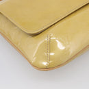 LOUIS VUITTON Monogram Vernis Thompson Street Bag Beige M91301 LV Auth ki7022V-12