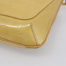 LOUIS VUITTON Monogram Vernis Thompson Street Bag Beige M91301 LV Auth ki7022V-13