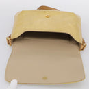 LOUIS VUITTON Monogram Vernis Thompson Street Bag Beige M91301 LV Auth ki7022V-16