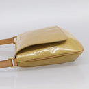 LOUIS VUITTON Monogram Vernis Thompson Street Bag Beige M91301 LV Auth ki7022V-4