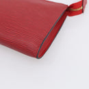 LOUIS VUITTON Epi Pochette Accessoires Pouch Red M52947 LV Auth ki7026A-10