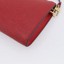 LOUIS VUITTON Epi Pochette Accessoires Pouch Red M52947 LV Auth ki7026A-12