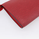 LOUIS VUITTON Epi Pochette Accessoires Pouch Red M52947 LV Auth ki7026A-13