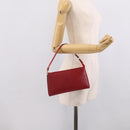 LOUIS VUITTON Epi Pochette Accessoires Pouch Red M52947 LV Auth ki7026A-21