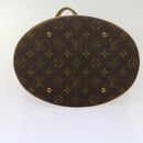 LOUIS VUITTON Monogram Bucket GM Shoulder Bag M42236 LV Auth kk205-5