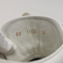 LOUIS VUITTON sneakers Leather White LV Auth kk232-11