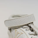 LOUIS VUITTON sneakers Leather White LV Auth kk232-18