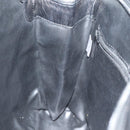 BALLY Quilted Shoulder Bag Leather Enamel Black Auth kk267-19