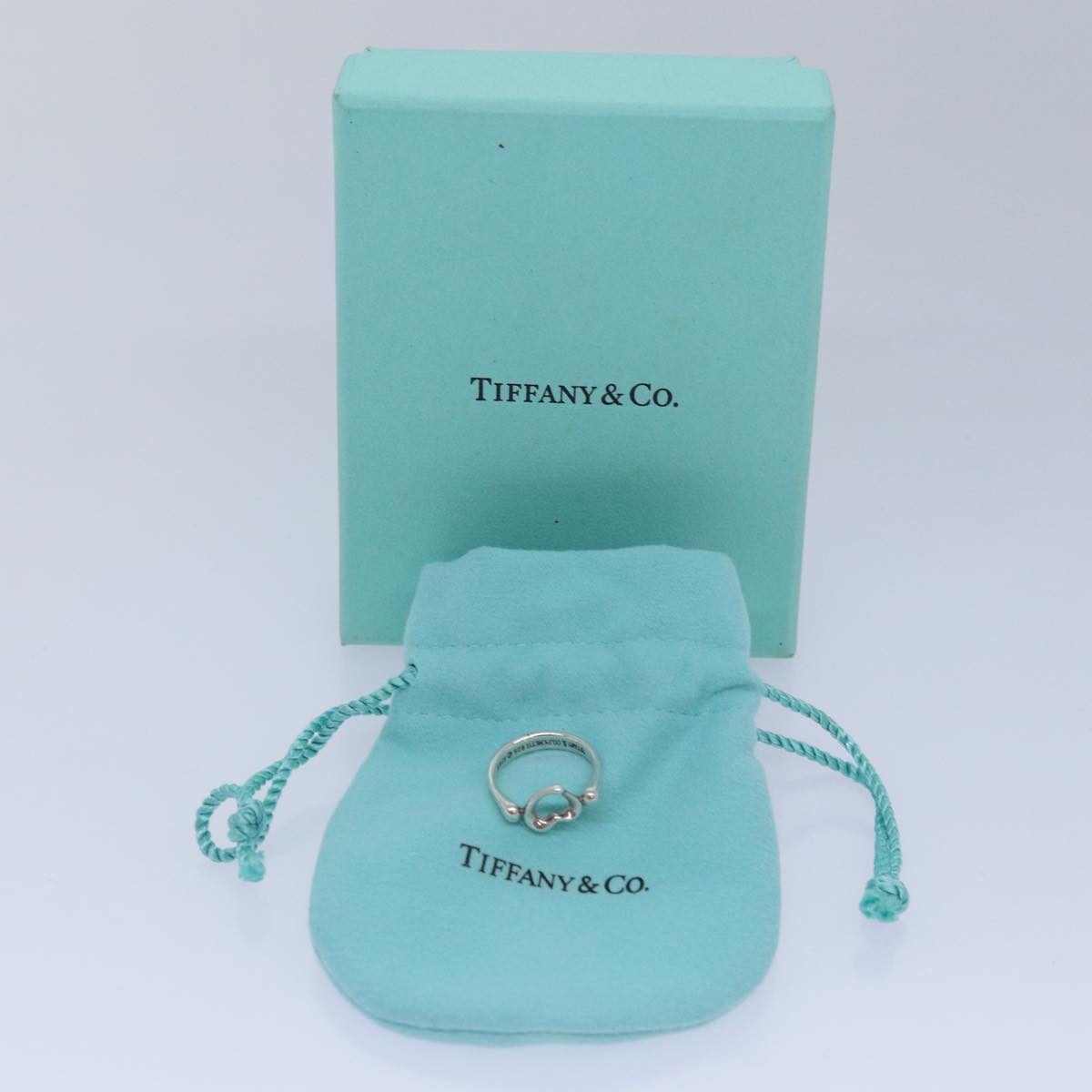 TIFFANY&Co. Ring Ag925 Silver Auth kk312