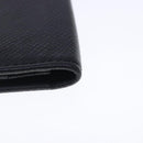 LOUIS VUITTON Taiga Porte Cartes Credit En Long Wallet Ardoise M31002 Auth kk358-16
