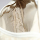 LOUIS VUITTON Monogram Mini Lin Saumur PM Shoulder Bag Ivory M95314 Auth kk368V-24