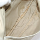 LOUIS VUITTON Monogram Mini Lin Saumur PM Shoulder Bag Ivory M95314 Auth kk368V-10