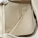 LOUIS VUITTON Monogram Mini Lin Saumur PM Shoulder Bag Ivory M95314 Auth kk368V-27