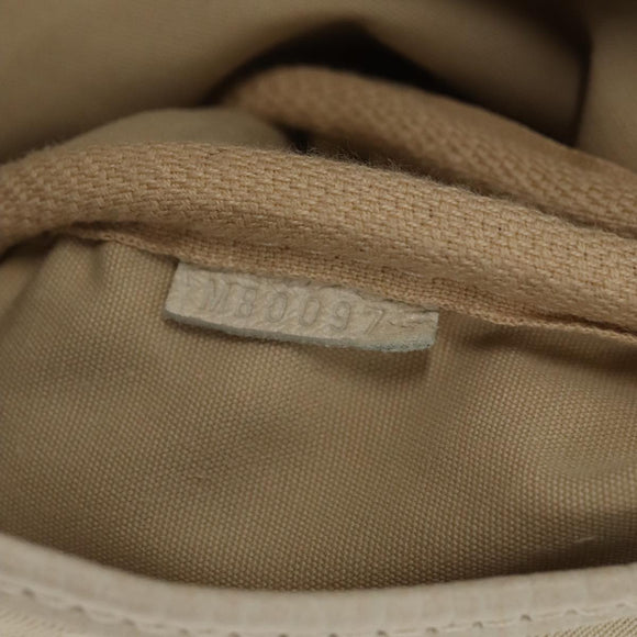 LOUIS VUITTON Monogram Mini Lin Saumur PM Shoulder Bag Ivory M95314 Auth kk368V