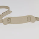 LOUIS VUITTON Monogram Mini Lin Saumur PM Shoulder Bag Ivory M95314 Auth kk368V-8