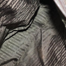 PRADA Shoulder Bag Nylon Khaki Brown Silver Auth kk369-10