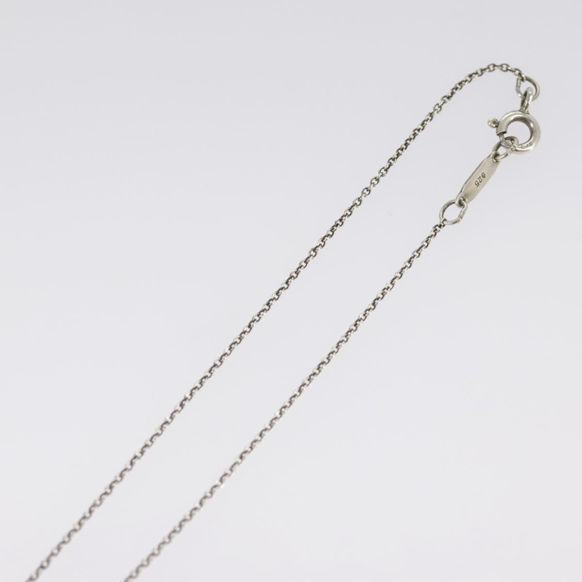 TIFFANY&Co. Return ToHeart Necklace Ag925 Silver Auth kk392