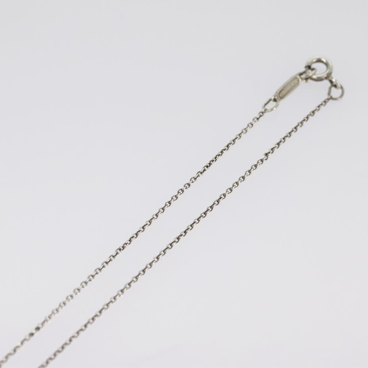 TIFFANY&Co. Return ToHeart Necklace Ag925 Silver Auth kk392