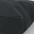 Salvatore Ferragamo Gancini Tote Bag PVC Canvas Black Auth kk413-9