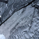 Salvatore Ferragamo Gancini Tote Bag PVC Canvas Black Auth kk413-11