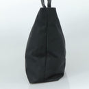 Salvatore Ferragamo Gancini Tote Bag PVC Canvas Black Auth kk413-4