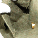 Salvatore Ferragamo Cardigan Wool M Khaki Auth kk430-10