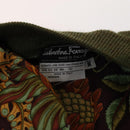 Salvatore Ferragamo Cardigan Wool M Khaki Auth kk430-19