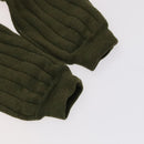 Salvatore Ferragamo Cardigan Wool M Khaki Auth kk430-7