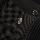 HERMES Her Line MM Tote Bag Canvas Gray Silver Auth kk445-17