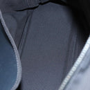 HERMES Her Line MM Tote Bag Canvas Gray Silver Auth kk445-11