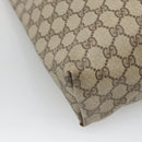 GUCCI GG Supreme Web Sherry Line Tote Bag PVC Leather Beige 39.02.003 Auth kk456-16