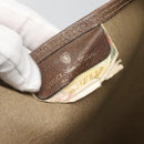 GUCCI GG Supreme Web Sherry Line Tote Bag PVC Leather Beige 39.02.003 Auth kk456-18