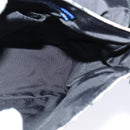 BURBERRY Nova Check Blue Label Shoulder Bag Nylon Beige Silver Auth kk460-17