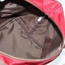 BURBERRY Nova Check Blue Label Tote Bag Nylon Beige Silver Auth kk461-12