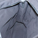 HERMES Her Line MM Hand Bag Canvas Gray Auth kk463-18