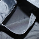 BURBERRY Nova Check Blue Label Tote Bag Nylon Beige Silver Auth kk468-12