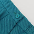 SAINT LAURENT Jacket Skirt Setup Cotton Blue Auth kk477-12