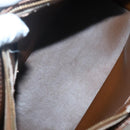 LOUIS VUITTON Monogram Vernis Houston Hand Bag Bronze M91122 LV Auth kk480-9