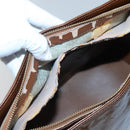 LOUIS VUITTON Monogram Vernis Houston Hand Bag Bronze M91122 LV Auth kk480-10