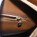 LOUIS VUITTON Monogram Vernis Houston Hand Bag Bronze M91122 LV Auth kk480-23